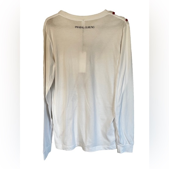 NWT Prabal Gurung “Who Gets to Be American?” Spring 2020 Long Sleeve Sz M - Picture 3 of 3